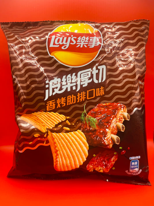 Lay's Chips BBQ Ribs Flavor (China)